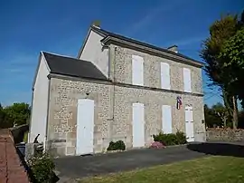 The town hall in Saint-Martial