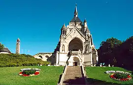 Memorial chapel to the Battles of the Marne, in Dormans