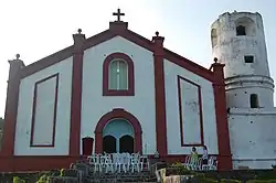 The facade of Itbayat Church prior to the 2019 earthquake