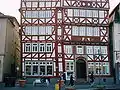 Timber-framed house at the marketplace in Butzbach, built in the 16th century