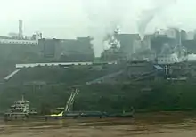 Image 8Factory in China at Yangtze River causing air pollution (from Developing country)