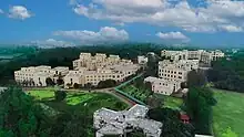 Ariel view of Faculties and Staff quarters of ICFAI University, Tripura