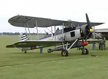 Mk.I Fairey Swordfish W5856 at Duxford in 2002.