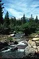 Creek At Fall River Pass