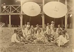 Wife and child of the Saopha of Wuntho, c. 1880