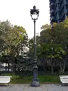 Lira type street light, Avinguda Diagonal.