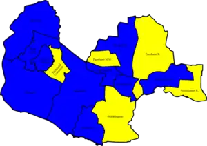 2006 results map