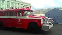 Fargo fire truck in Saint Petersburg, Russia