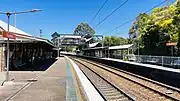 Southbound view from Platform 1