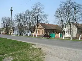 Baroque facades in Chevereșu Mare