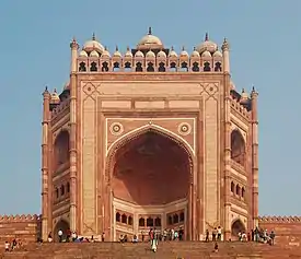 Buland Darwaza, the 54 mt. high entrance to Fatehpur Sikri complex