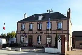 The town hall in Faverolles