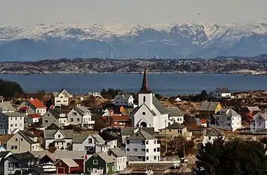 View of the village