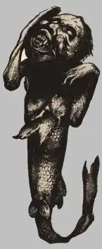 Feejee Mermaid, 1842