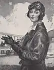 Female Aviatorcirca 1924