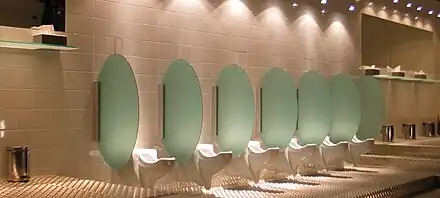 Modern urinals for women