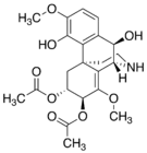 Chemical structure of fenfangjine G.