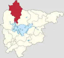 Location in Miyun District