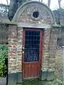 Ossuary built in 1912 in the garden to house bones found in the surrounding fields