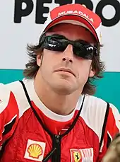 Fernando Alonso at the 2010 Malaysian Grand Prix