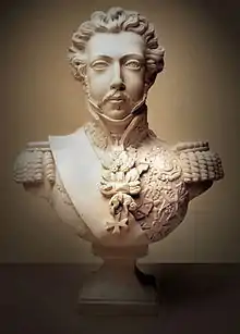 Marc Ferrez: Bust of emperor Peter I, early 19th century. National Historical Museum of Brazil