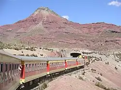 Ferrocarril Central Andino near Antikuna pass