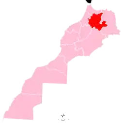 Location in Morocco