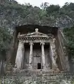 Fethiye Rock graves Amyntas tomb