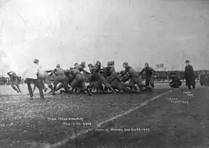 Image 211902 football game between the University of Minnesota and the University of Michigan (from History of American football)