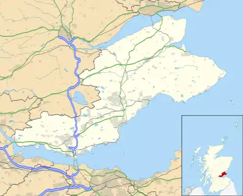 Springfield is located in Fife