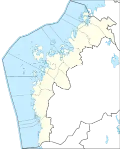 Vaskiluoto is located in Ostrobothnia