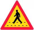 Pedestrian crossing (1969–1980s)