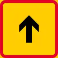 Regulation begins from the sign  (formerly used )