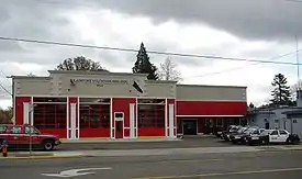 Fire and police station, located in Gladstone's downtown