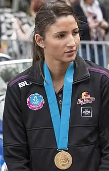 6 August 2016; Kim Ravaillion, 2016 ANZ Championship All Star and ANZ Championship Finals Series MVP.