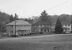 Houses on First Street in Slickville