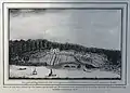 First Government House Sydney - Early Engraving