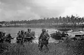 The first wave of US troops lands on Los Negros, Admiralty Islands, 29 February 1944