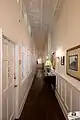 First floor hallway, as seen from entrance of Craigmiles Hall