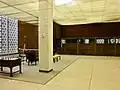 Banking lobby.