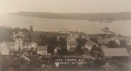 Fish Creek in the early 1900s