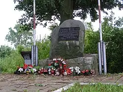 Monument to Polish insurgents massacred by the Prussians in 1832