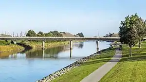 Fitzherbert Bridge Over Manawatū River