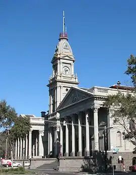 Fitzroy Town Hall, Melbourne; completed in 1890