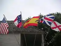 Image 10Five flags of Florida, not including the current State Flag. (from History of Florida)