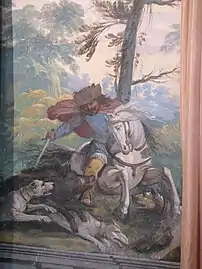 'Salon de la Chasse' : boar hunt