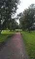 The Roman road running through Flag Fen