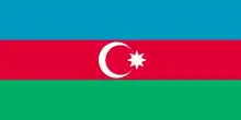 1991, as flag of the Republic of Azerbaijan