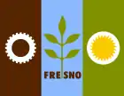 Flag of Fresno, California