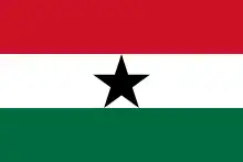 Ghana national flag (1964–66).